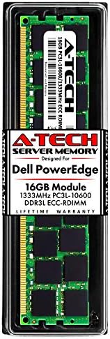 A-Tech 64 GB RAM меморија за Dell PowerEdge R410, R415, R510, R515, R610, R710, R715, R815 сервери | DDR3 1333MHz ECC-RDIMM