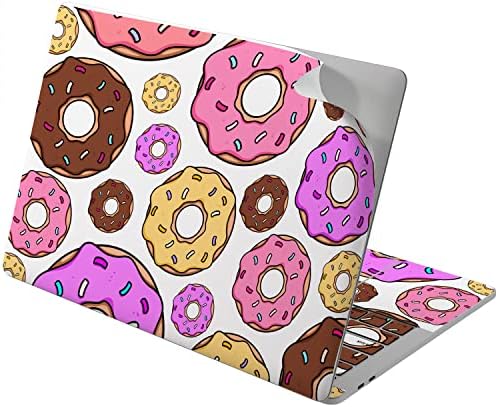 Винил Декл кожа компатибилна за MacBook Pro 16 14 Air 13 M1 2021 M2 2022 15 Retina 12 2020 2019 Налепници слатки крофни чоколадо
