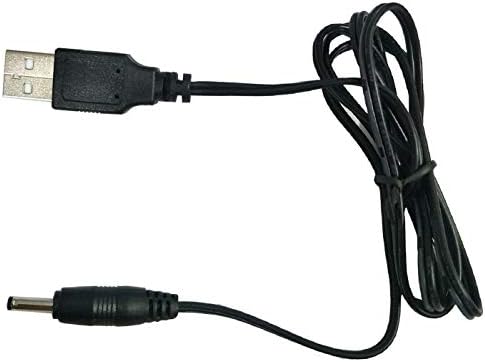 Подредениот кабел за напојување со кабел за полнење со USB, компатибилен со Sylvania SP328 B WAHL 9818 L 9854L 9864 9867 9918C