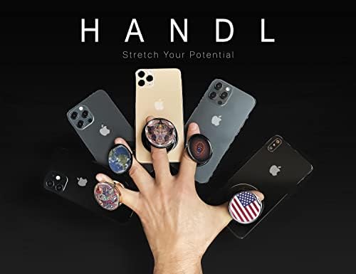 Handl New York: Колекција Handl O Sparkl - Телефонски зафат и застанете за паметен телефон - Црн бисер