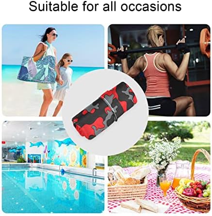 Кигаи 2 парчиња црвени камуфлажа влажни суви кеси, водоотпорна пелена за еднократна употреба, влажни суви торби за патување,