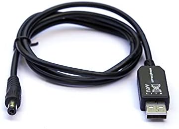 Аају лајт 1.0 - USB до DC 12V 5V адаптер, 5V до 12V Step Up 2A, кабел за напојување DC DC Засилување на напон на напон на напон,