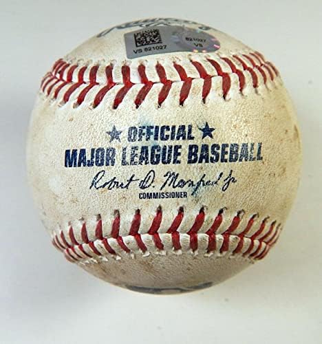 2021 Лос Анџелес Доџерс во Колорадо Рокис игра користеше бејзбол тапиа за издвојување - Играта користена бејзбол