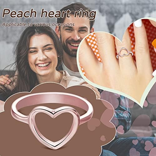 2023 НОВИ Едноставно електропласирачки loveубов срцев дијамантски прстен дами накит ангажиран прстен 925 прстени