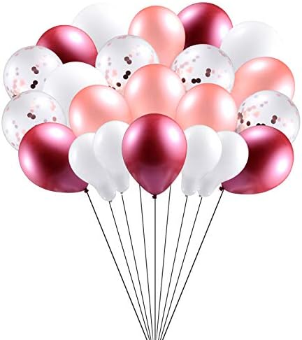 Party Kindom 1 Поставете балони за роденден за свадба, поставени шик латекс балони балони забава за роденден