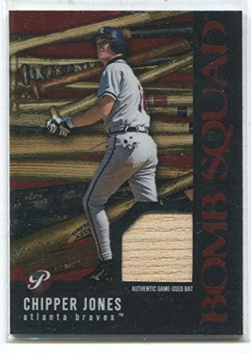 2003 година Топс БОМБАРБАР PBSCJ CHIPPER JONES BAT CARD - Плачиј бејзбол картички