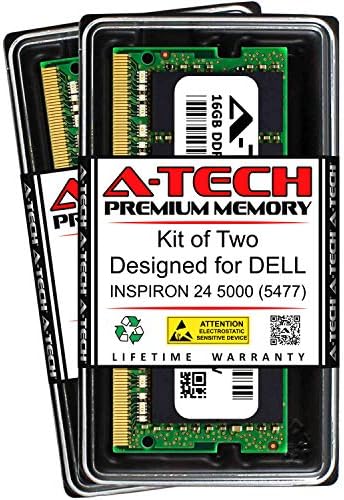 A-Tech 32 GB RAM меморија за Dell Inspiron 24 5000 | DDR4 2400MHz SODIMM PC4-19200 260-PIN Комплет за надградба на меморија