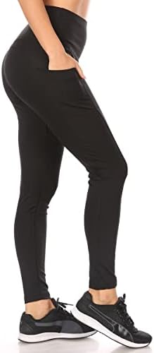 Shosho женски јога хеланки контролни спортови панталони се протегаат со активни облеки на активна облека
