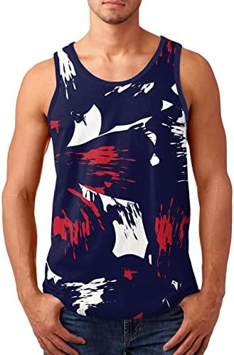 Мажи лето печатена плажа топ кошула модна обична спортска спортска мода без лабава резервоар врвови со кошула сув сет