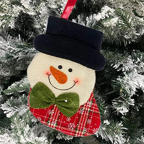 Божиќно порибување Санта снежен човек Божиќ, Божиќни украси и додатоци за забави Декоративни стаклени мониста Божиќ
