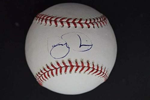 Дарен Оливер Бостон Ред Сокс Ренџерс Ангели Автограм потпишан МЛБ Бејзбол H - Автограмски бејзбол