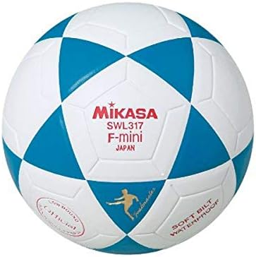 Микаса Д94 затворен серија Фудбалска топка сина, бела, 2