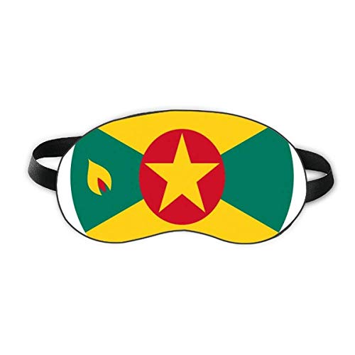 Национален амблем на Гренада Северна Амеика, за спиење на очите, мека ноќно слепење на сенка на сенка