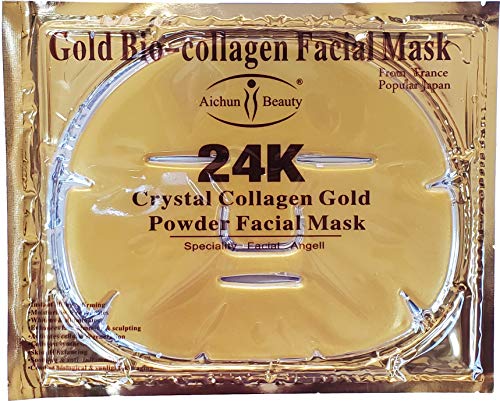 Луксузна маска за лице од 24к злато био-колаген