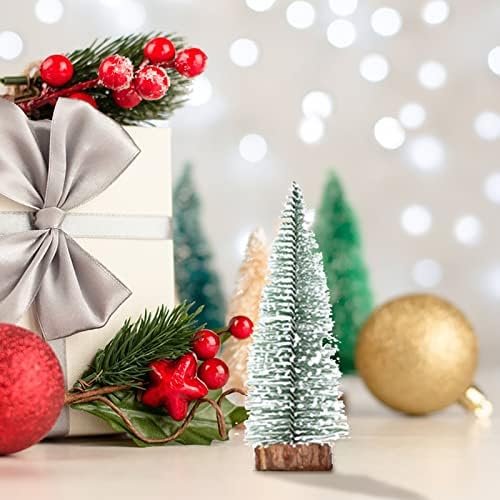 Мини елка кедарска работна површина Мала елка за елкирање на десктоп табела Божиќни украси Божиќни украси подарок