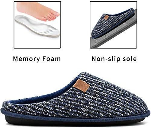 Папучи од пена од онкаи за машка меморија се лизгаат на топла куќа чевли затворено/отворено со најдобра големина на лак со големина