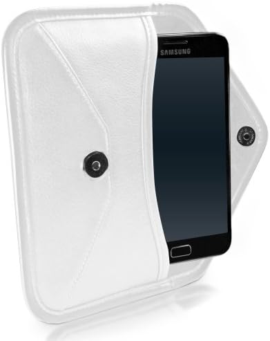 Case Boxwave Case for Huawei Honor 7s - Елита кожна торбичка за месинџер, синтетички кожен покритие куќиште дизајн на пликови