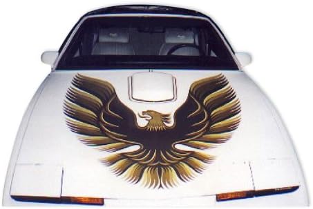 1985 година 1986 1987 година, обична употреба Firebird Trans Am Hood Decal Stripe - злато