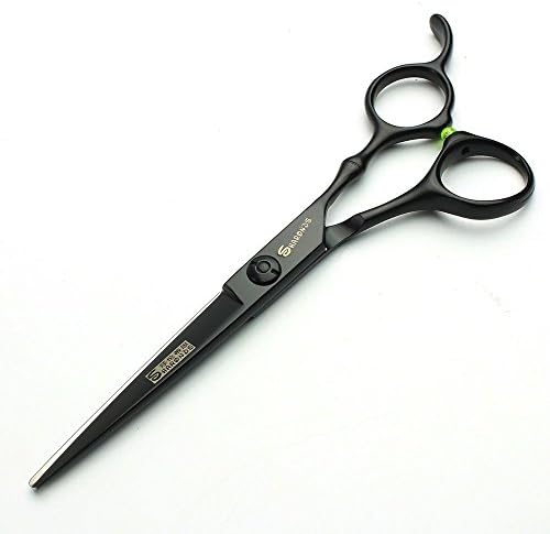 6 црн дизајн на коса професионални ножици ЗА коса 400с тенок сет за сечење челик