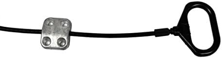 Лежалка-Рачки Д Повлечете Ја Рачката Со Кабел со 3,25 Изложена Жица и Барел од 3 мм, Метален Држач За Монтирање Заедно со Вкупна Должина од 41 Со Помош На Пружината С-Врв