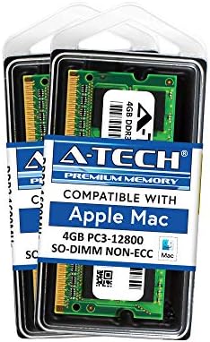 A-Tech за комплет Apple 16 GB DDR3 1600MHz PC3-12800 204-Pin Sodimm MacBook Pro, IMAC Memory RAM меморија надградба