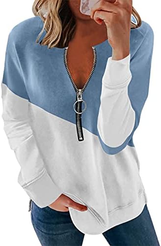 Џемпер за жени исечена маичка модна облека за пирнт работни кошули плус големина на врвови на блузи, трендовски врвови на туники